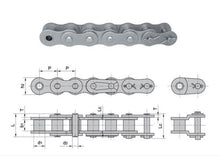 #40 Roller Chain 10 Feet with 1 Connecting Link