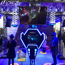 4 Multiplayers vr station 9d virtual reality vr game machine VR Space vr standing simulation platform with HTC headsets, View vr station, Longze Product Details from Guangzhou Longze Electronic Technology Co., Ltd. on Alibaba.com