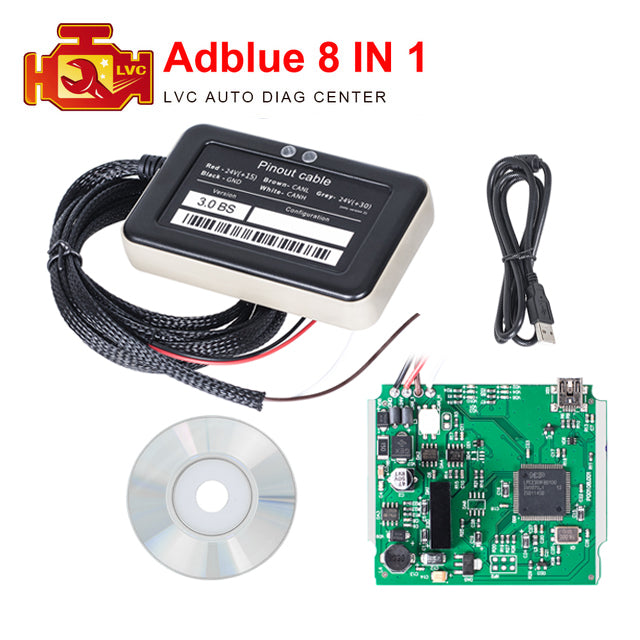 Truck Adblue ADBLUE Emulator 8 in 1 with Nox Sensor Adblue Emulator 8in1 Truck Diagnostic Tool better than adblkue 7 in 1