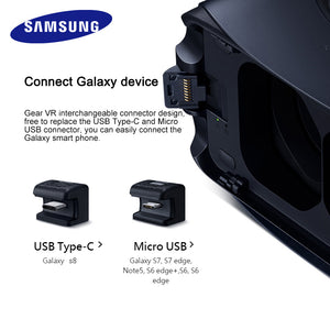 Gear VR 4.0 Virtual Reality Glasses Support Samsung Galaxy S8 S8+ Note7 Note 5 S6 S6 Edge S7 S7 Edge Gear Remote Controller