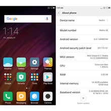 Original Xiaomi Redmi 4X 4 X Pro Mobile Phone 3GB RAM 32GB Snapdragon 435 Octa Core 5.0" HD 4G LTE 13.0MP 4100mAh Fingerprint ID