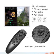 Mocute 052 Bluetooth Remote Shutter Release Wireless Gamepads for Android iOS Smartphone PC TV Box 3D Virtual Reality Glasses