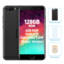 Ulefone T1 Premium Edition 6GB+128GB 5.5" FHD Helio P25 Octa Core Mobile Phone Android 7.0 Fingerprint 4G Global version