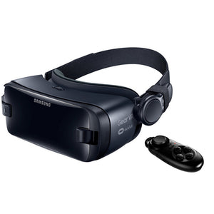 Gear VR 5.0 3D Glasses VR 3D Box for Samsung Galaxy S9 S9Plus S8 S8+ Note7 Note 5 S7 etc Smartphones with Bluetooth Controller #refresh