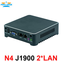 Partaker N4 NUC Fanless Mini Pc Computer Nano PC With Intel Core J1900 N2805