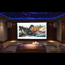 H120 120'' Portable Projector for Wall Projection Screen HD 16:9 White 120 Inch Diagonal Projection Screen Foldable Home Theater