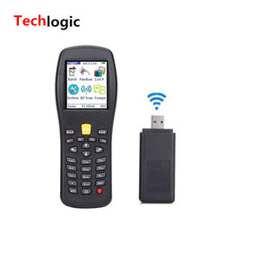 Techlogic X3 Wireless Barcode Scanner Handheld Terminal PDA Supermarket Warehouse Laser Bar Code Gun Inventory Barcode Scanner