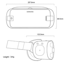 Samsung Gear VR 4.0 3D Glasses VR 3D Box For Samsung Galaxy S8 S8+ Note7 Note 5 S7 S7 Edge Smartphones #refresh