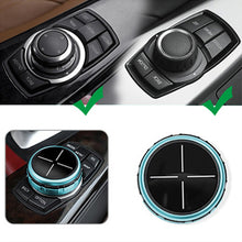 Airspeed Car Multimedia Knob Covers Stickers IDrive Replacement for BMW E46 E39 E60 E90 F30 E36 F10 X5 E53 F20 E34 Car Styling