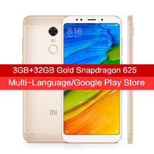 Global Version Xiaomi Redmi 5 Plus 3GB 32GB Mobile Phones 18:9 Full Screen Display Snapdragon 625 Octa Core 4000mAh MIUI 9.2 CE
