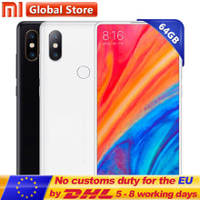 Original Xiaomi Mi MIX 2S 6GB RAM 64GB ROM Mobile Phone Snapdragon 845 Octa Core 3400mAh 5.99" Full Screen Display 12.0MP