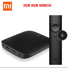 Original Xiaomi MI TV BOX 3 Smart 4K Ultra HD 2G 8G Android 6.0 Movie WIFI Google Cast WiFi Bluetooth Media Player Set top Box