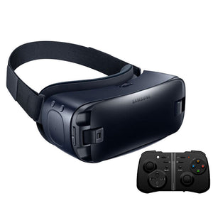 Gear VR 4.0 Virtual Reality 3D Glasses for Samsung Galaxy S9 S9Plus S8 S8+ S6 S6 Edge S6 Edge+ S7 S7 Edge + Bluetooth Gamepad