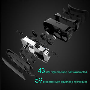 Hot!2018 Google Cardboard VR shinecon Pro Version VR Virtual Reality 3D Glasses +Smart Bluetooth Wireless Remote Control Gamepad