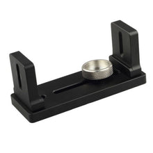 FOTGA 15mm Rod Rail Tripod Mount Base Plate 1/4" for Follow Focus HD DSLR Camera