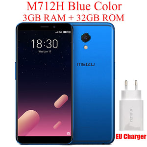 Original Meizu M6s mblu S6 4G LTE Global Version 3GB 32GB Exynos 7872 Hexa Core 5.7" HD screen 16.0MP Fingerprint Smart Phone
