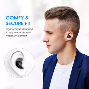 Mpow Mini Bluetooth Earphone V4.1 Business Earbuds Invisible Wireless Earphones With Mic 6H Playtime For iPhone Android Phone