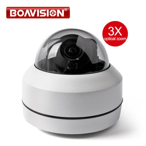 Super Mini PTZ IP Camera HD 1080P / 5MP Dome Outdoor Vandal-Proof 2MP CCTV Security PTZ Cameras 3X Motorized Zoom IR 20M P2P