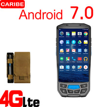 CARIBE PL-50L wifi / blue tooth / 4G rugged pos android barcode scanner mobile pda with built-in printer