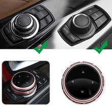 Airspeed Car Multimedia Knob Covers Stickers IDrive Replacement for BMW E46 E39 E60 E90 F30 E36 F10 X5 E53 F20 E34 Car Styling