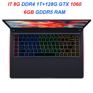 Pre-sale Xiaomi Gaming Notebook 15.6 inch Quad-core 8GB 3.5GHz i5-7300HQ i7-7700HQ 128GB/256GB SSD+1TB GTX 1050 Ti/1060 Laptop