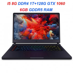 Pre-sale Xiaomi Gaming Notebook 15.6 inch Quad-core 8GB 3.5GHz i5-7300HQ i7-7700HQ 128GB/256GB SSD+1TB GTX 1050 Ti/1060 Laptop