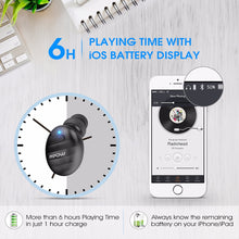 Mpow Mini Bluetooth Earphone V4.1 Business Earbuds Invisible Wireless Earphones With Mic 6H Playtime For iPhone Android Phone