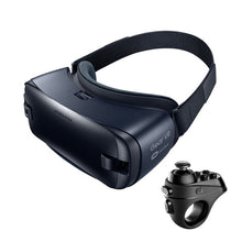 Gear VR 4.0 3D Glasses VR 3D Box for Samsung Galaxy S9 S9Plus S8 S8+ Note7 Note 5 S7 etc Smartphones with Bluetooth Controller #refresh