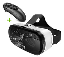 Gafas-3D Eyelasses Blue Lens VR Headset Goggles+Gamepad Set Virtual Reality Glasses for Lenovo Sony LG Movie Game Virtual Viewer