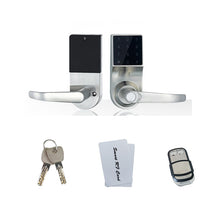 Free Shipping Touch Keypad Code Password RFID Remote Unlock Access Spring Bolt Hide Key Smart Electronic Door Lock with Battery