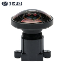 4K LENS 1.2MM Lens IR Fisheye 1/2.3 Inch 16MP S Mount 220D for 360 View Go pro Camera Virtual Reality Free Shipping Hot