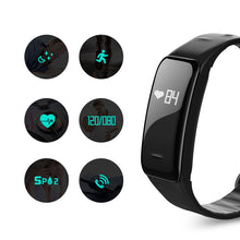 LEMFO C1 Wristbands Smart Band Heart Rate Monitor Fitness Bracelet Pedometer Smart Band Blood Pressure Monitor Wristband