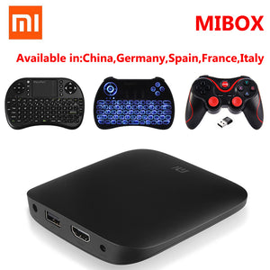 Original Xiaomi MI TV BOX 3 Smart 4K Ultra HD 2G 8G Android 6.0 Movie WIFI Google Cast WiFi Bluetooth Media Player Set top Box