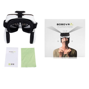 (Ship From RU) BOBOVR Z4 Mini Virtual Reality 3D glasses Cardboard 120 Degrees FOV VR Box Headset 3D with Bluetooth Remote
