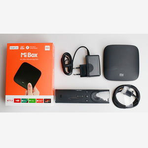 Global Xiaomi Mi TV Box 3 Android Smart TV Box Quad Core 4K 8G HDR WIFI Bluetooth IPTV Youtube Netflix Movie Set-top Box