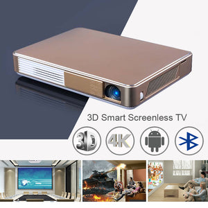 Vivicine Portable WIFI 3D 1080p Home Theater Projector , built-in 10000 mAh Battery Miracast Airplay Proyector Beamer