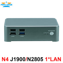 Partaker N4 NUC Fanless Mini Pc Computer Nano PC With Intel Core J1900 N2805