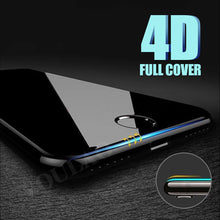 VOULAO 4D Full Cover Edge Tempered Glass For iPhone 7 8 6 Plus Screen Protector For iPhone 6 6s 7 Plus Film Protection Glass