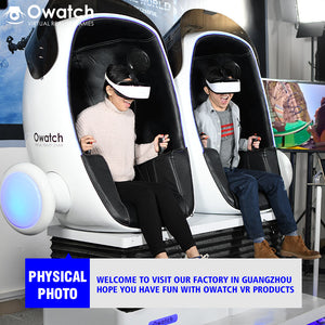 Owatch 9D VR Cinema Egg Chair 2 Seats Virtual Reality Simulator Game Machine Factory Price, View 9D VR Cinema, Owatch Product Details from Guangzhou Steki Amusement Equipment Co., Ltd. on Alibaba.com