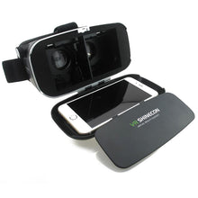 50pcs/lot New VR SHINECON 3.5-6.0" Virtual Reality 3D Movies Games Glasses+Bluetooth Remote Control for Apple HTC LG Sony Mi etc #refresh