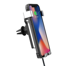 Bakeey Wireless Car Charger Polo Shirt Gravity Auto Lock Rotated Air Vent Bracket Phone Holder Stand for Mobile Phone