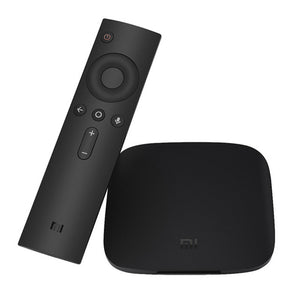 Original Xiaomi MI TV BOX 3 Smart 4K Ultra HD 2G 8G Android 6.0 Movie WIFI Google Cast Netflix Red Bull Media Player Set-top Box