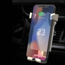 Bakeey Wireless Car Charger Polo Shirt Gravity Auto Lock Rotated Air Vent Bracket Phone Holder Stand for Mobile Phone