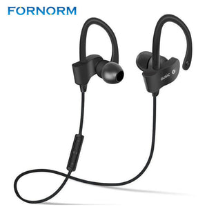 Wireless Stereo Bluetooth V4.1 Sports Earphone Sweatproof Noise Reduction Earhook Handsfree for iPhone5 6 7 Plus Samsung Xiaomi