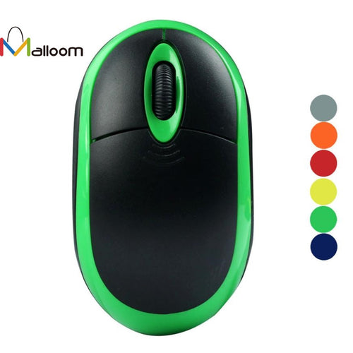 Malloom High Quality  1PC 2.4GHz Wireless Optical 3D Buttons Mice Receiver Game Mouse