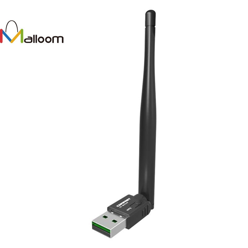 2017 New Arrival Slim Wireless wifi adapter Size Portable 150Mbps USB 2.0 Wireless LAN Adapter 802.11n/g/b Antenna