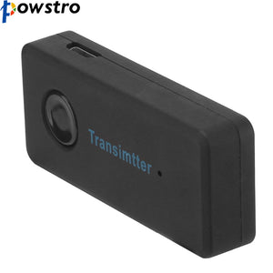 Powstro 2.4GHz Bluetooth V3.0 EDR Stereo Audio Music Wireless Adapter Transmitter  with Mini USB Cable for MP3 MP4 Laptop