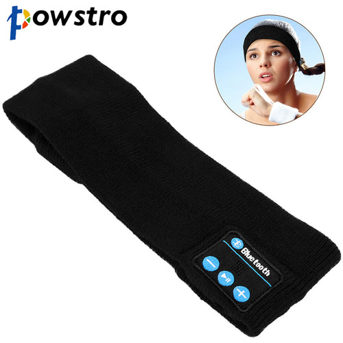 Protable Wireless Bluetooth Headband Headset Stereo Rechargeable enjoy Music Hand-free call  for Sport Running Yoga