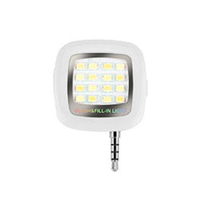 FORNORM Mini Portable 16 LED Selfie flash light for iPhone For Samsung For S8/S8+/S7 Edge/i5/i6/xiaomi mi6/huawei/one plus/LG