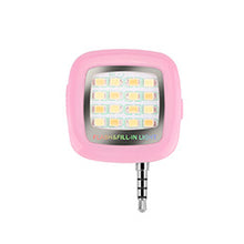 FORNORM Mini Portable 16 LED Selfie flash light for iPhone For Samsung For S8/S8+/S7 Edge/i5/i6/xiaomi mi6/huawei/one plus/LG